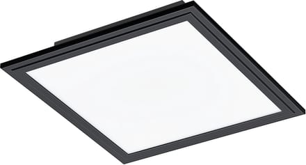 EGLO Salobrena 1 Plafondlamp - LED - 30 cm - Zwart|Wit - Aluminium