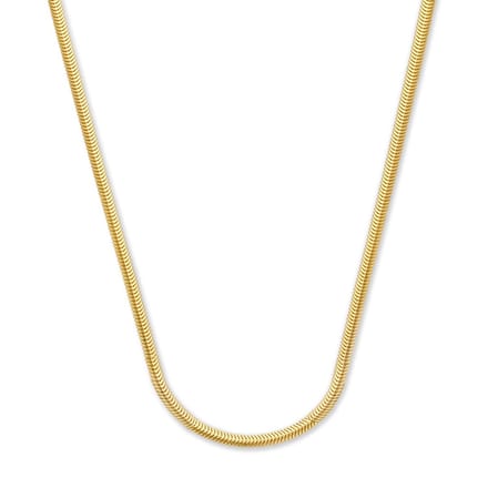 Isabel Bernard Aidee Leontine 14 Karaat Gouden Snake Ketting IB340176