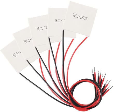 Thermo-elektrische koelplaatmodule - 5 stuks, 142W, 12V-15,4V, 40mm x 40mm