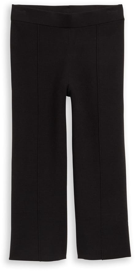 Tom Tailor - Culotte gebreide broek - Maat 42 - deep black