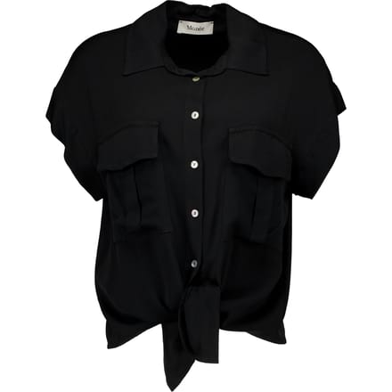 Mo.née F8496 Blouses Zwart F8496
