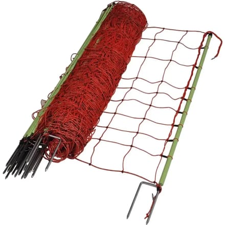 Gallagher Wolvennet 120cm x 50m Oranje (dubbele pen) - Robuuste afrastering tegen wolven