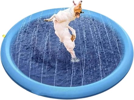 Waterspeelmat - Sproeimat Splash Pad - Buiten Spelen - Veilige Antislip Ondergrond - 200cm - Meerkleurig