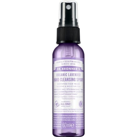 Dr. Bronner's handdesinfectie Lavendel handontsmettingsspray Handdesinfectie Dames 60 ml