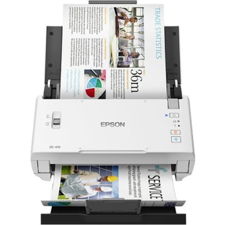 Epson WorkForce DS-410 sheet-fed scanner 600 x 600 DPI A4 zwart, wit