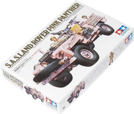 WWII Britse SAS Land Rover Pink Panther Modelbouwset
