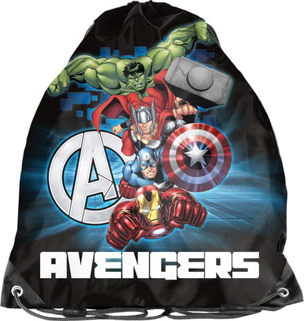 Marvel Avengers Gymtas, Heroes - 45 x 34 cm - Polyester