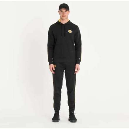 Hooded sweatshirt New Era NBA Stripe Los Angeles Lakers