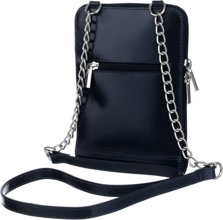 Leren tas 4822-SB-4684 Marineblauw
