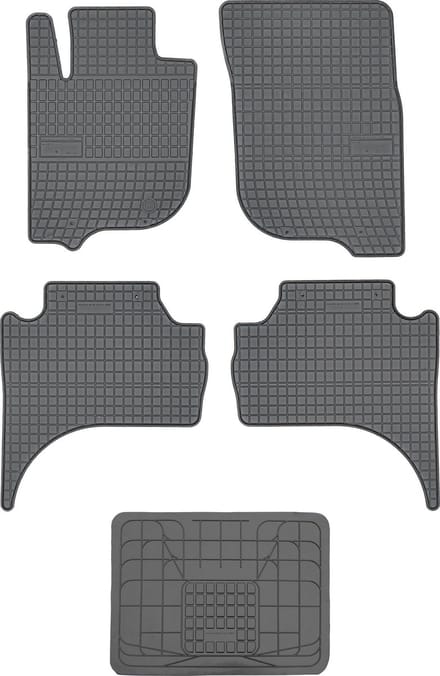 Max-Dywanik Frogum - Mitsubishi L200 - 2019- - Zwart - Zonder Stoppers