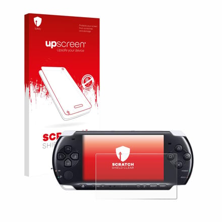 upscreen - Screenprotector voor Sony PSP 3000 - Folie Beschermfolie transparant