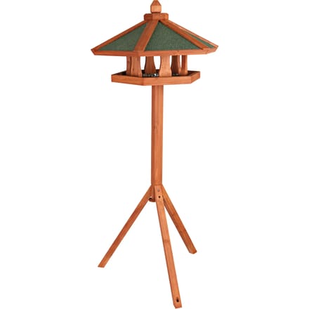Vogelvoederhuisje met dennenhouten basis Trixie Natura
