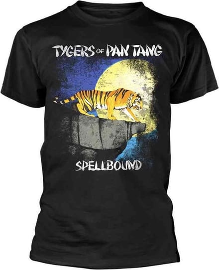Tygers Of Pan Tang Heren Tshirt -S- Spellbound Zwart