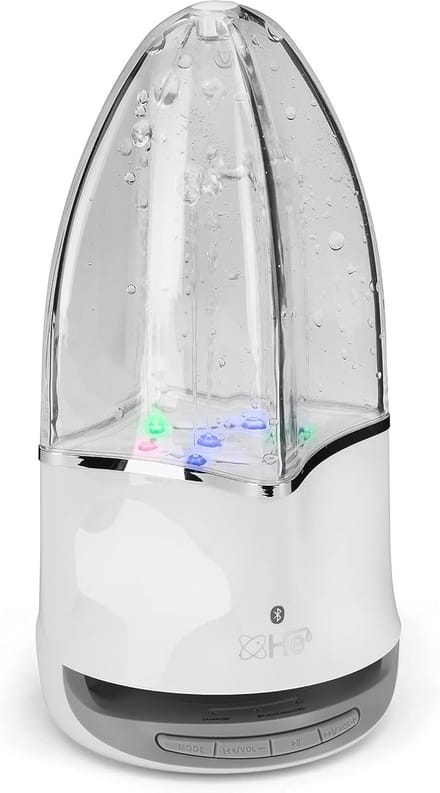 Waterlicht Show Bluetooth Speaker met Draadloos Stereo Geluid en FM Radio