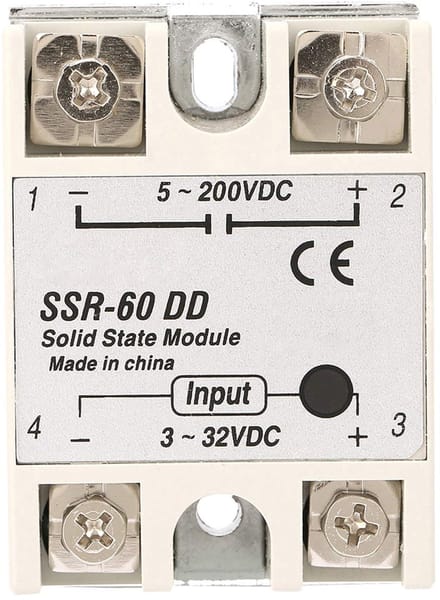 Allecto - DC-DC Semiconductor Relay Module - Betrouwbare Automatische Regeling - 60A - Efficiënte Stroomregeling - Duurzaam en Betrouwbaar - Geschi..