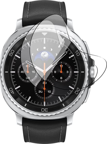 Screenprotector geschikt voor Samsung Galaxy Watch 8 Classic 46mm - 2x FlexGuard Screen Protector