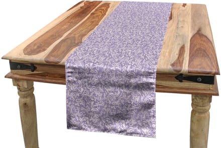 ABAKUHAUS Tafelloper Run_62733 – 40x180 cm, licht mauve/lavendel