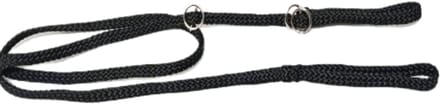 Chikko Quality - Vanglijn met Dubbele Stop - Zwart - 165cmx10mm