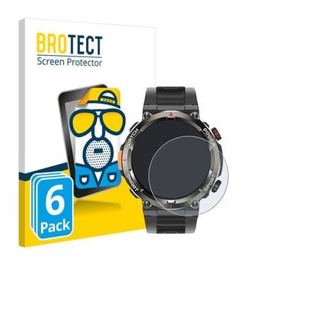 BROTECT - Screenprotector voor Iowodo W50 Pro 1.45" - Folie Beschermfolie matte 6 Stuks