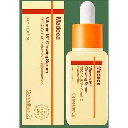 Sérum Éclat authentique Centellian24 Madeca Vitamine 15 30ml – Éclat & Teint Sain K... orange