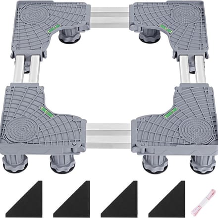 ApexArte® Wasmachine Verhoger - Ombouw - Kast - Grijs