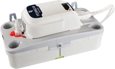 Ketel Pomp - Condensafvoer - Ketel Ondersteuning - Hoge Capaciteit - 550 liter/uur - Wit