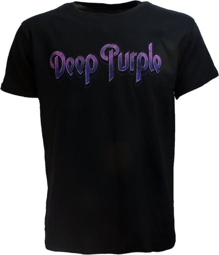 Deep Purple Vintage Logo T-Shirt - Officiële Merchandise - M