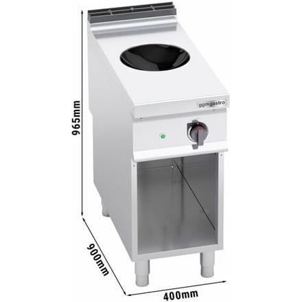 GGM Gastro Induktionswok - 5 kW Zilver