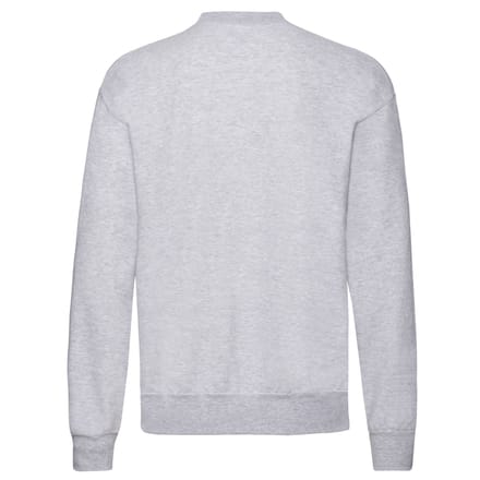 Fruit of the Loom Heren Classic Heather Ingesteld Sweatshirt (Donkergrijs)