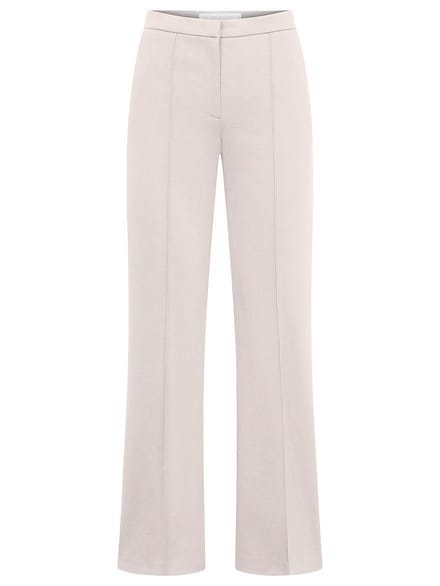 Straight Fit-broek Van Raffaello Rossi beige