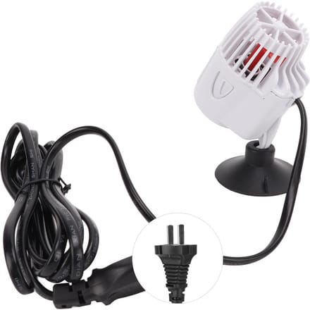 Aquarium Golfslagpomp 360 Graden Rotatie Aquarium Powerhead Pomp voor Zoetwater Zoutwater white