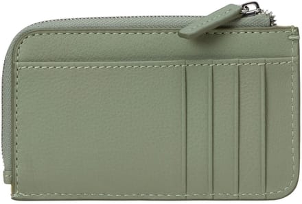 Marc O'Polo portemonnee Florica Leather Zip Wallet Fresh Sage groengrijs