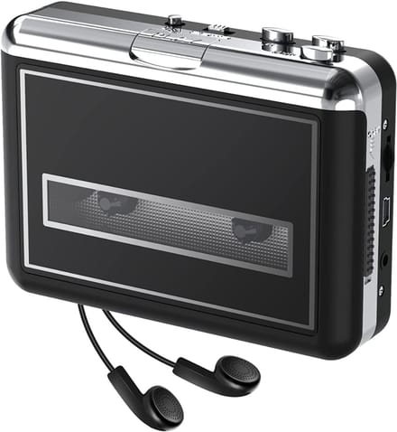 SNJY® Walkman - Casette Speler - Cassette Recorder - Zwart