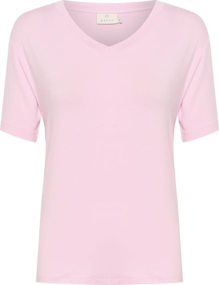 Kaffe KAfrida V-neck T-Shirt Dames T-shirt - Maat L