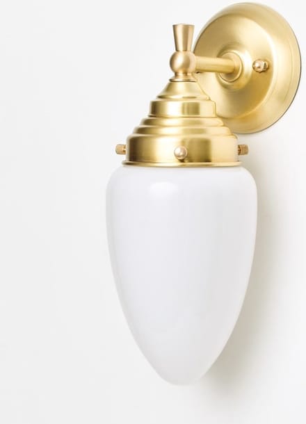 Wandlamp Menhir Small Royal Messing - Art Deco Trade
