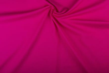 Katoen stof - Fuchsia roze - 10 meter