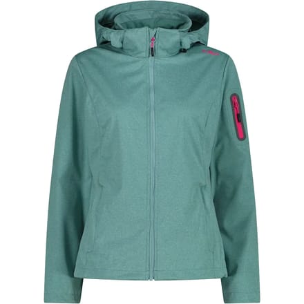 Cmp 39a5016m Light Softshelljack Groen M Vrouw
