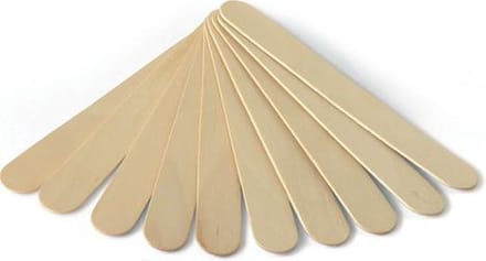 Waxspatels voor ontharingswax | harsspatels | 100 stuks| tongspatels | 150 x 20 mm