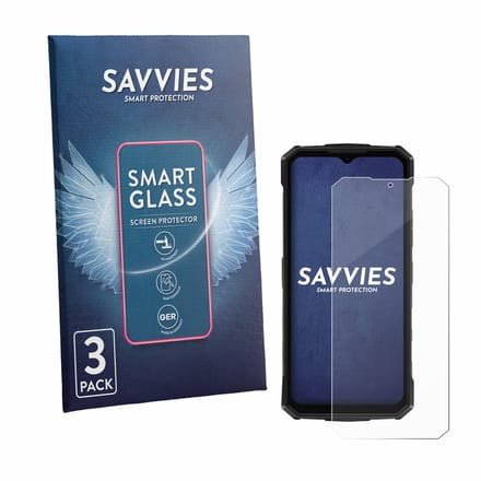3 Stuks Savvies Screenprotector - geschikt voor Doogee Fire 5 Pro - beschermfolie glas transparant