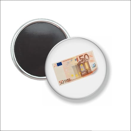 Button Met Magneet - 50 Euro - NIET VOOR KLEDING