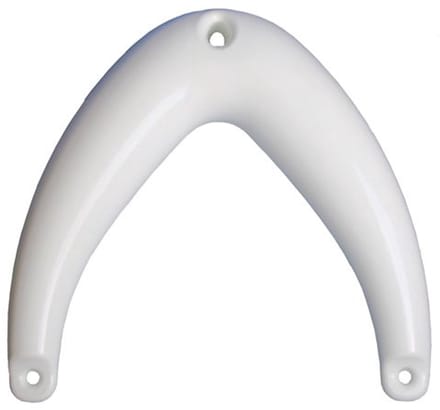 Talamex Boegfender  Wit, Maat: 33 x 34 CM