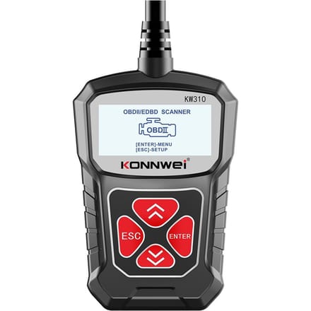 KONNWEI KW310 Scanner de voiture universel professionnel lecteur de Code automobile véhicule CAN Diagnostic Scan noir