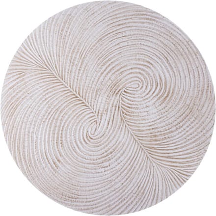 PTMD Wandpaneel Wiktor - 90x2x90 cm - MDF - Wit