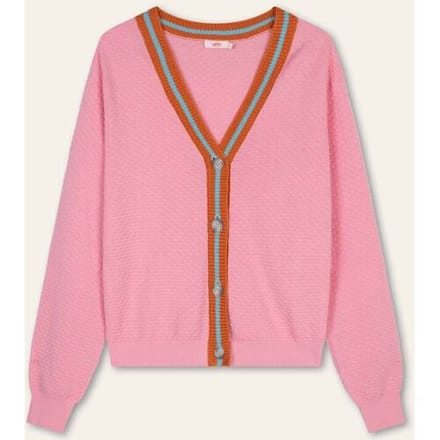 Oilily Vibrant Vest- maatL Prism Roze