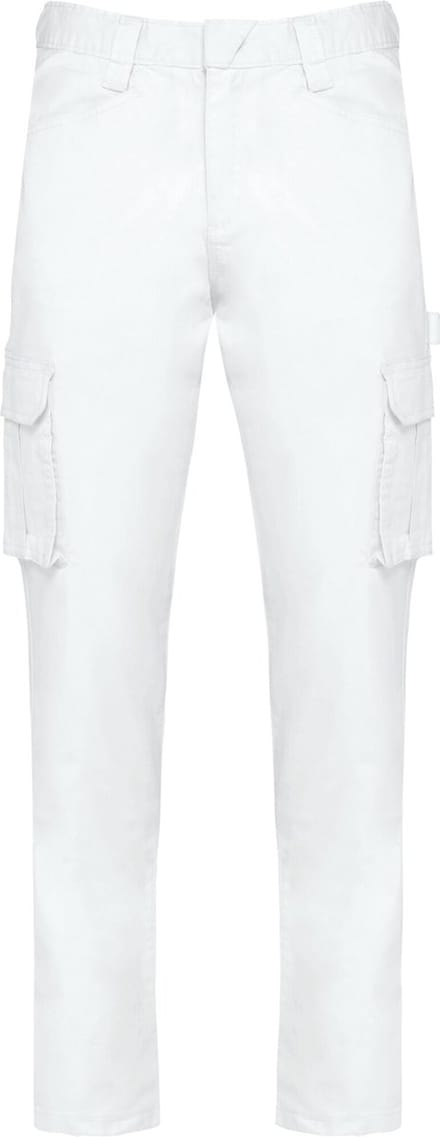 WK. Designed To Work Ecologische herencargobroek WK703 - White - M