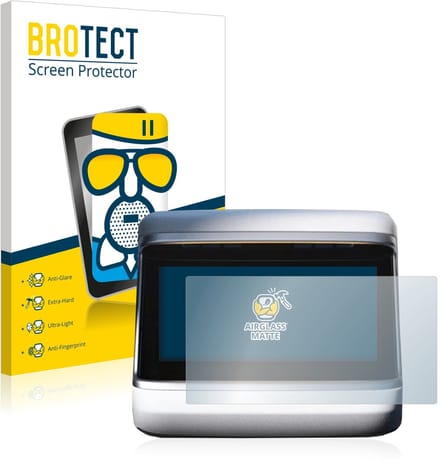BROTECT - Screenprotector voor Tesla Model S Plaid 2023 (Achterdisplay) - Folie Beschermfolie Beschermglas matte