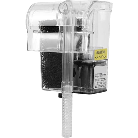 3-in-1 Onderwaterpomp Waterval Filter Waterzuiveraar voor Vis Tank Aquarium gray