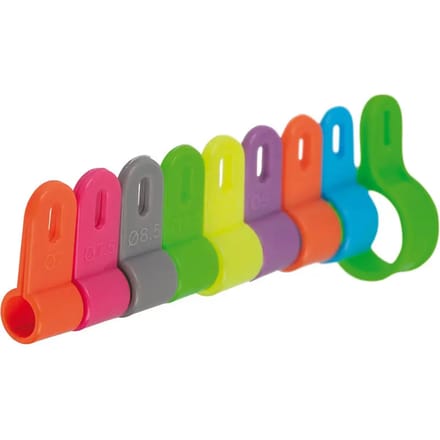Plastic ringen 7 kleuren Stepland (x100)