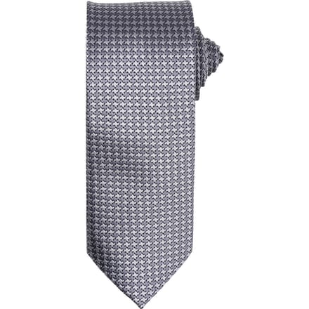 Premier Puppytooth Stropdas (Zilver)