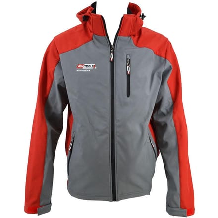 Awtools AW02702 - Softshell Werkjas - L - Wind- en Waterdicht
